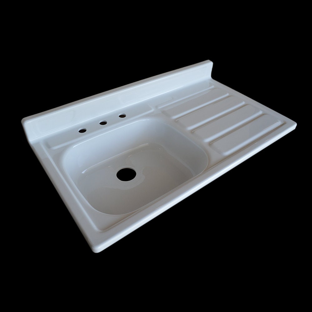 42 X 24 Single Bowl Right Hand Drainboard Farmhouse Sink Model