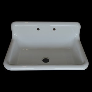 36&quot; x 24&quot; Single Bowl Rolled Rim Farmhouse Sink Reproduction - Model #SB3624