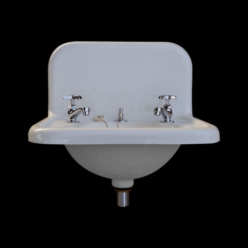 60 X 25 Double Bowl Drainboard Farmhouse - Fiberglass Vintage Bathroom Sink 60 X 25 Double Bowl Drainboard Farmhouse - Fiberglass Vintage Bathroom Sink