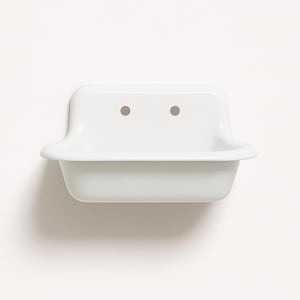 WALL MOUNTABLE! 24&quot; x 18&quot; Single Bowl Reproduction Farmhouse Sink - Exterior Paint Ready