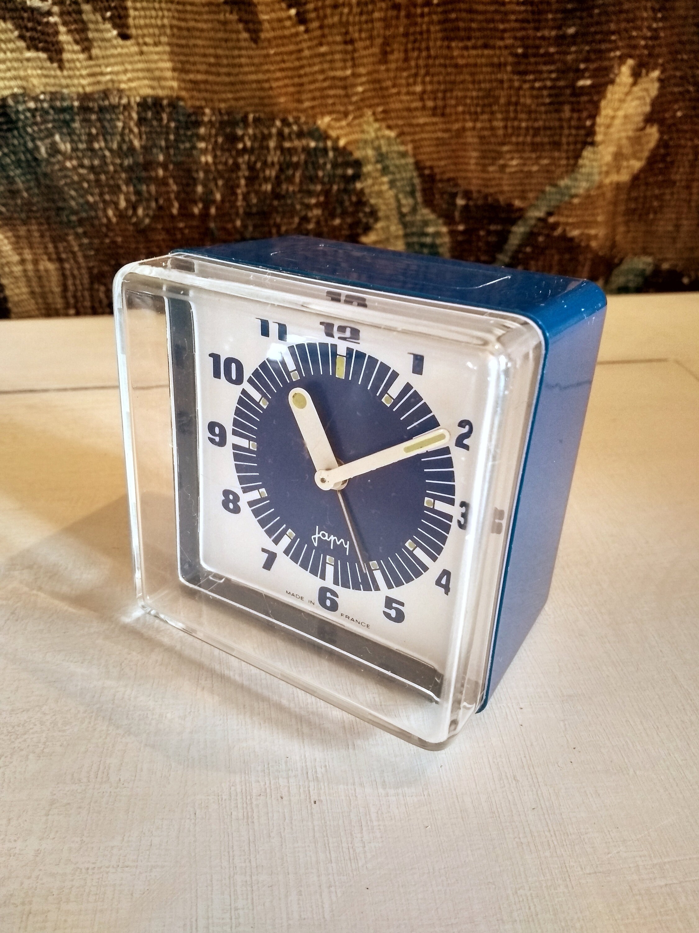 Vintage Français Réveil Des Années 60 Japy All Original Great Condition