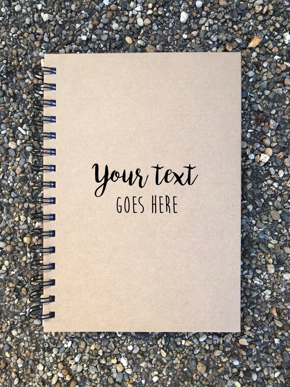 Personalised Notebook Etsy UK