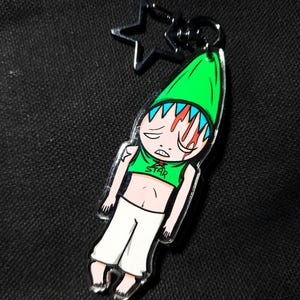 Punished Black Star Soul Eater Anime Acrylic Keychain