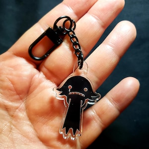 Tiny Sad Shadow Crona Soul Eater Anime Acrylic Keychain