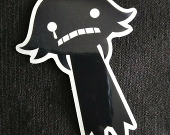 Soul Eater Anime Sad Shadow Crona Sticker