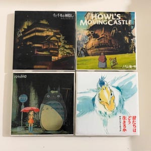 Custom Album Cover Coasters. Set of 4 Coasters. Brilliant gift idea for all music lovers.