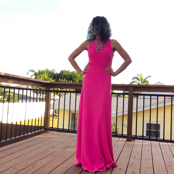 Sexy Sleeveless Turtleneck Extra-Long Maxi Sweater