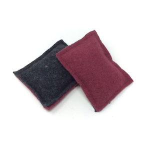Wool Pocket Hand Warmers,  READY TO SHIP, Rice Hand Warmers, Eco Friendly, Reusable, Rice Pocket Hand Warmers