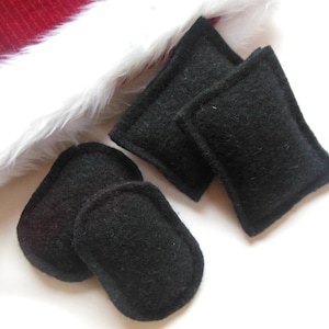 Klomp kolen wol zak rijst handwarmers, milieuvriendelijk cadeau, geschenken onder de 10, uniek cadeau, leraar cadeau, kousvuller, propcadeau