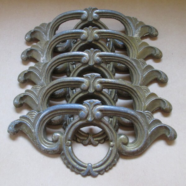 Hardware; Vintage Hardware, 1950's Hardware, Furniture Hardware, Vintage Furniture Hardware, Drawer Handle, Drawer Pull, Vintage Drawer Pull