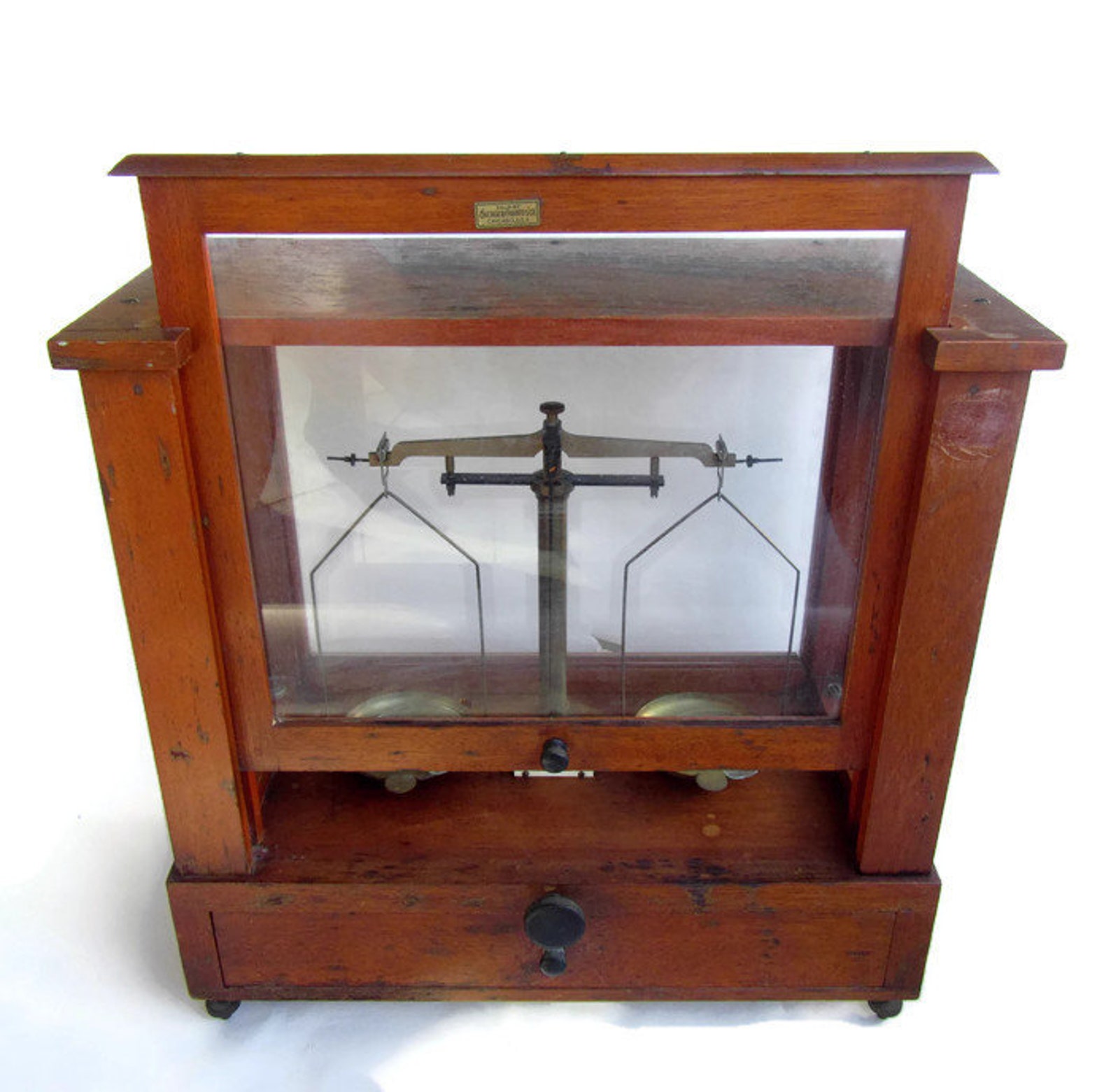 Pharmaceutical Scale Voland & Sons Inc. Antique Scales Etsy