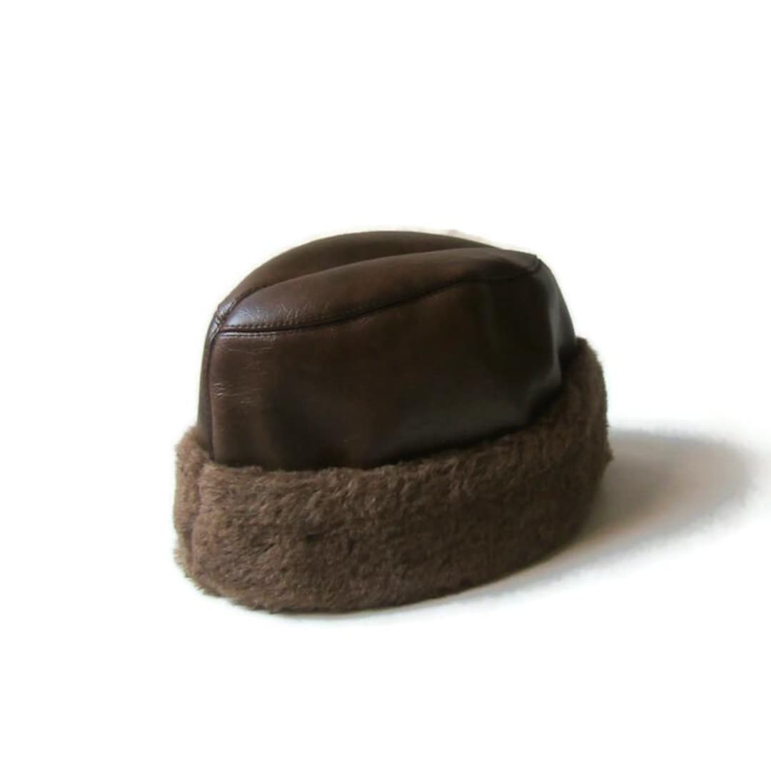 Vintage Cossack Hat; Astrakhan Hat, Russian Hat, Turkish Hat, Ushanka Hat,  Winter Hat, Vintage