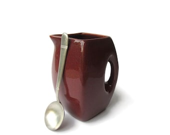 Avco Company Art Deco Pitcher; Avco Pitcher, Avco Art Deco Pitcher, Art Deco, Juice  Pitcher, Milk Pitcher, Art Deco Restaurant Ware Pitcher