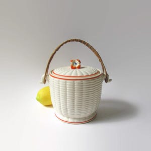 Biscuit Jar; Cookie Jar, Made In Japan Biscuit Jar, Made In Japan Cookie Jar, Ceramic Biscuit Jar, Kitchen Canister, Kitchen Storage