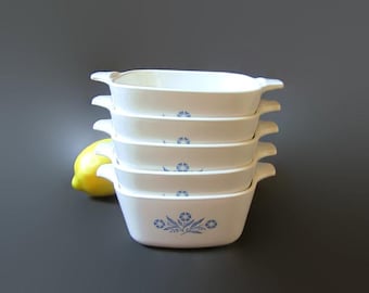Corning Ware Blue Cornflower Petite Casserole Pan P-43-B, 22 oz