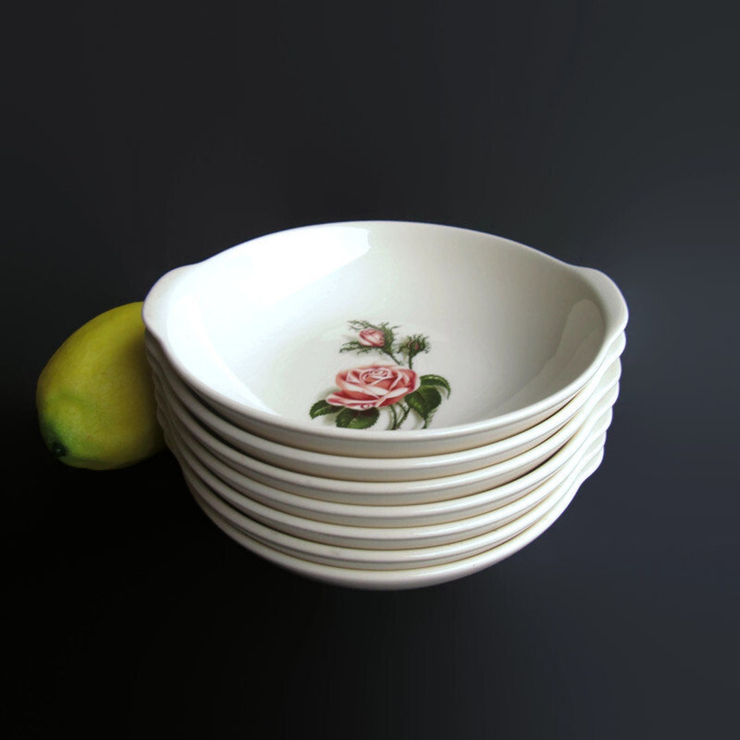 Universal Pottery Ballerina Moss Rose Dinnerware Lug Soup Etsy