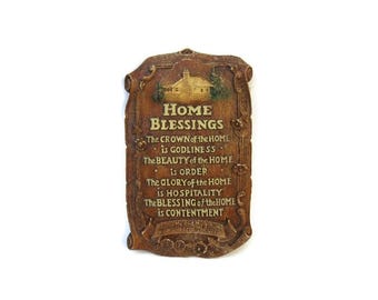 Christian Wall Plaque With Bible Verse; Christian Wall Art, Religious Wall Art, Spiritual Wall Art, Syrocowood