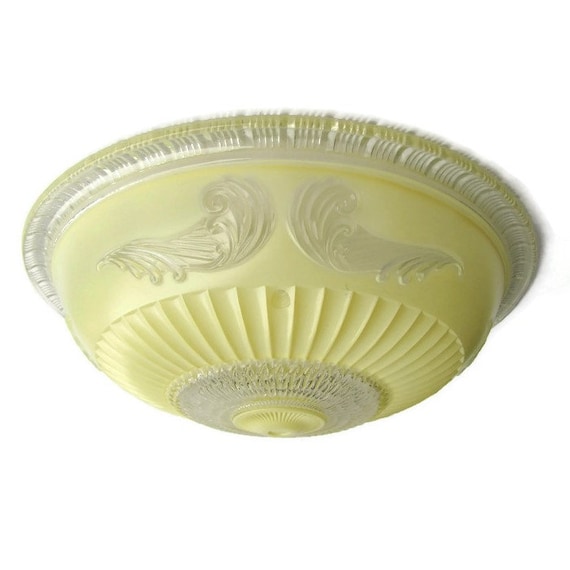 Ceiling Light Cover Ceiling Light Diffuser Ceiling Light Fixture Vintage Light Fixture Vintage Ceiling Light Fixture