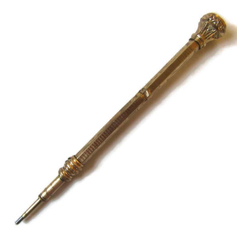 Antique Propelling Pencil; Antique Pencil, Victorian Pencil