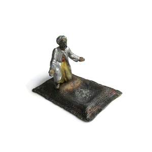 Antique Austrian Orientalist Metal Art; Antique Orientalism, Austrian Metal Art, Antique Austrian Metal Art, Vienna Metal Art