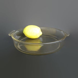 Pyrex Glass Round Cake Pan 221 G-E, Circa 1950&#39;s; Pyrex Cake Pan, Pyrex Round Pan, Pyrex Baking Dish, Pyrex Ovenware, Vintage Bakeware