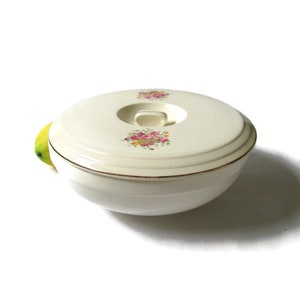 Covered Casserole; Covered Serving Bowl, Lidded Serving Bowl, Covered Bowl, Lidded Bowl, Antique Serving Bowl, Vintage Casserole Bowl
