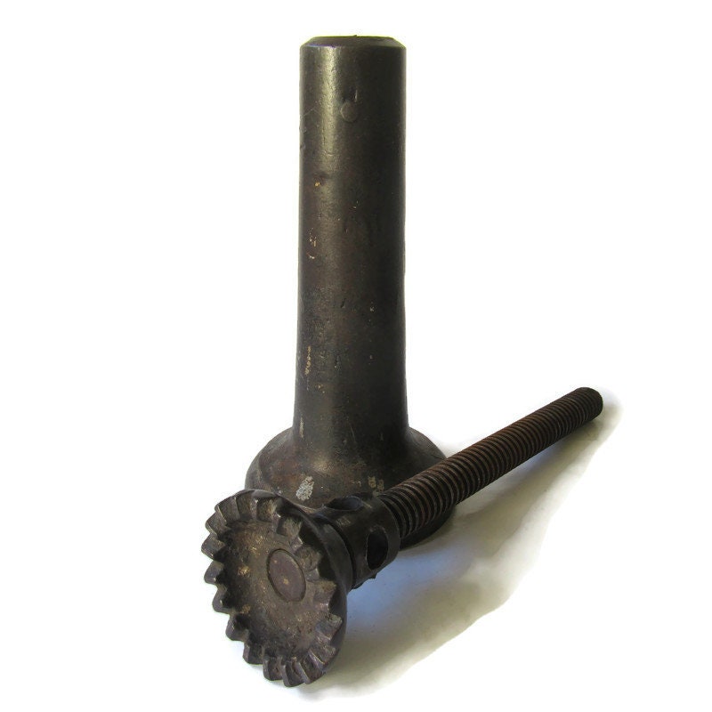 Antique/vintage Screw Jack; Antique Jack, Vintage Jack, Industrial