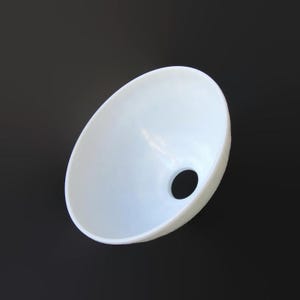 Antique Milk Glass Lamp Shade; Table Top Lamp Diffuser, Lamp Diffuser, Glass Lamp Diffuser, Glass Lamp Shade, Milk Glass Lamp Shade