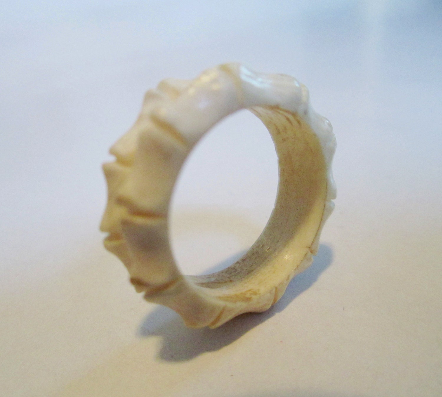 Ring Animal Bone Ring Antique Ring Bone Ring Tribal Ring Etsy