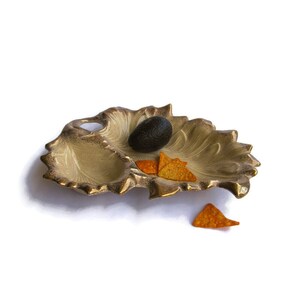 California Pottery Chip & Dip; Early California Pottery Chip/Dip, Mid Century Chip/Dip Bowl, Mid Century Dinnerware, Mid Century Serving