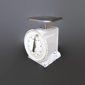 Hanson Scale; Vintage Hanson Spring Scale, Vintage Dietetic Scale, Vintage Food Scale, Vintage Kitchen Scale, Vintage Platform Scale