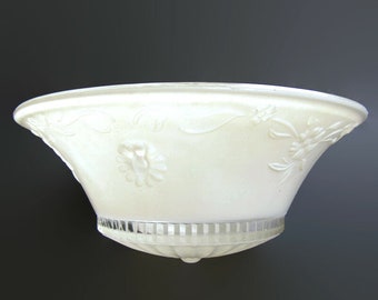 Ceiling Light Cover; Ceiling Light Diffuser, Ceiling Light Fixture, Vintage Light Fixture, Vintage Ceiling Light Fixture