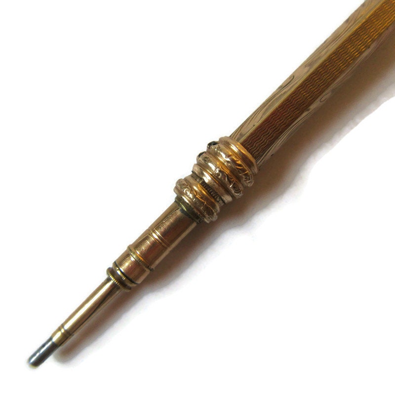 Antique Propelling Pencil; Antique Pencil, Victorian Pencil