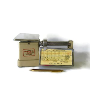 Triner 1 Lb. Capacity Balance Beam Scale; Cooking Scale, Farm Scale, Kitchen Scale, Mail Scale, Spice Scale, Kitchen Decor, Office Decor