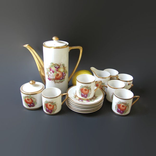 Antique Tea Set Etsy