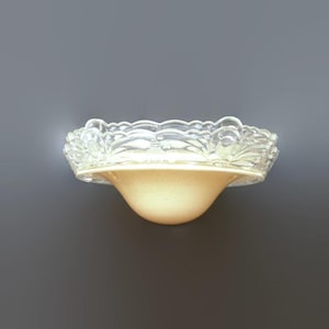 Ceiling Light Cover; Ceiling Light Diffuser, Ceiling Light Fixture, Vintage Light Fixture, Vintage Ceiling Light Fixture