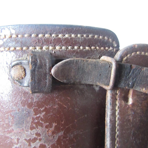 Antique Leather Gaiters; Equestrian Gaiters, Mili… - image 4