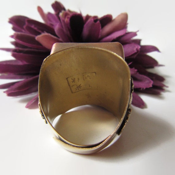 Religious Ring, Spiritual Ring US Size 9 1/2 (Adj… - image 5