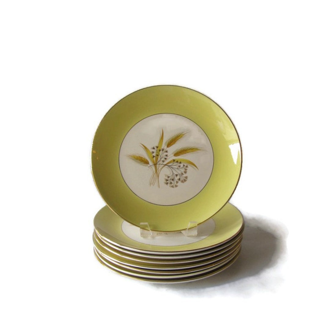 Autumn Gold Dinner Plates, Century Service Corp. Autumn Gold Dinnerware
