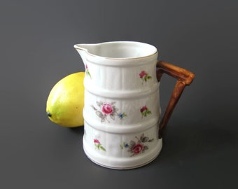 Hand Painted Pitcher; Cream Pitcher, Juice Pitcher, Milk Pitcher