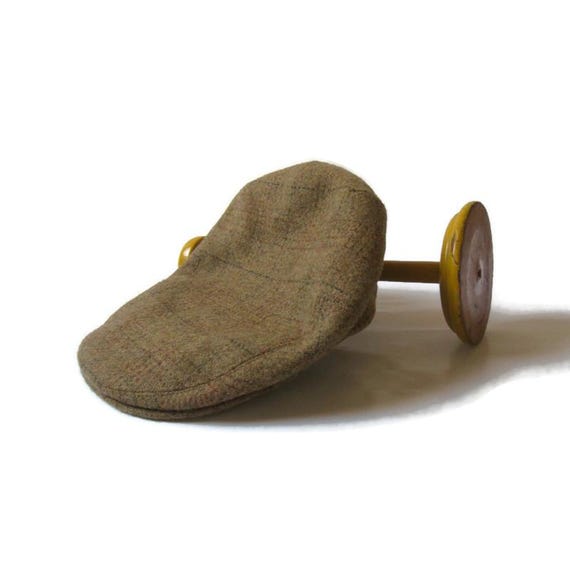 Harris Tweed Flat Cap, Harris Tweed Ivy Cap; Bicycle Cap, Cabbie Cap, Driving Cap, Duffer Cap, Longshoreman's Cap, Plaid Cap, Scally Cap