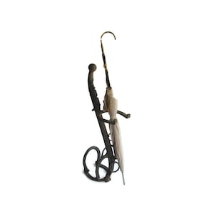 Horse Shoe Umbrella/Walking Stick Stand Folk Art Umbrella/Walking Stick Stand, Horse Shoe Folk Art, Cowboy Decor, Horse Decor, Western Decor