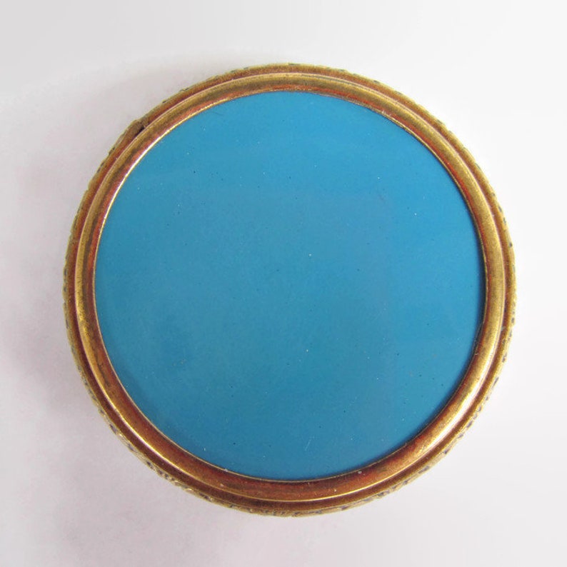 Mirror Compact Vintage Compact Makeup Compact Powder Compact Vintage Makeup Powder Compact; Antique Compact