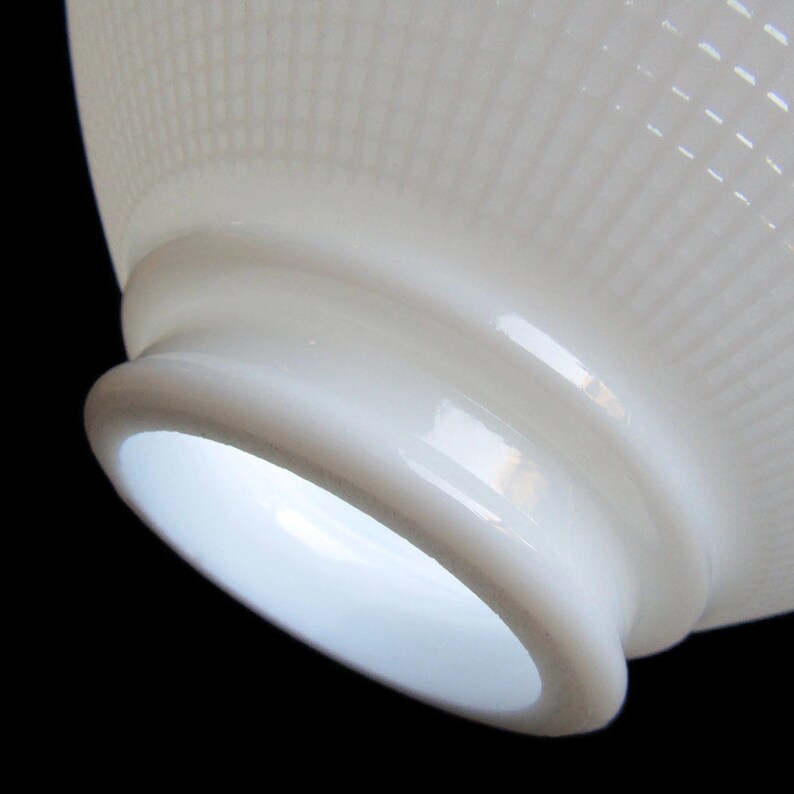 Antique Milk Glass Lamp Shade Lamp Shade Lamp Diffuser Etsy