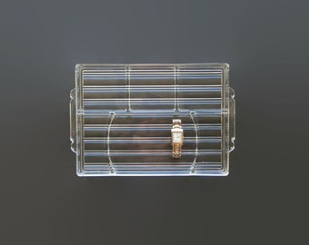 Sunbeam Divided Hostess Toaster Presentation Tray, 1930&#39;s; Catering Tray, Hors d&#39;oeuvres Tray, Serving Tray, Kitchen Tray, Toaster Tray