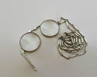 Antique Lorgnettes; Antique Eyeglasses, Antique Magnifying Glasses, Antique Opera Glass, Antique Reading Glasses, Art Nouveau Eyeglasses