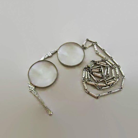 Antique Lorgnettes; Antique Eyeglasses, Antique Magnifying Glasses, Antique Opera Glass, Antique Reading Glasses, Art Nouveau Eyeglasses