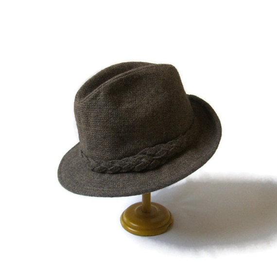 Men's Wool Stetson Fedora Hat; Stetson Hat, Vintag