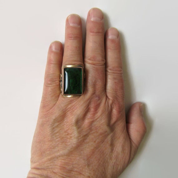 Religious Ring, Spiritual Ring US Size 9 1/2 (Adj… - image 9