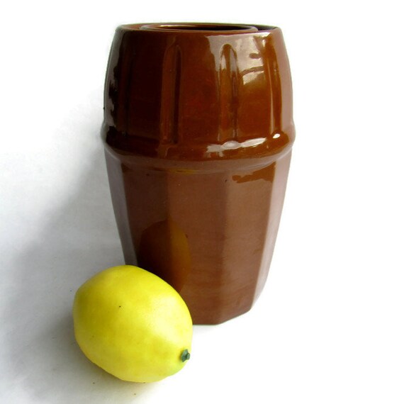 Antique Peoria Pottery Wax Seal Canning Jar Antique Canning Etsy